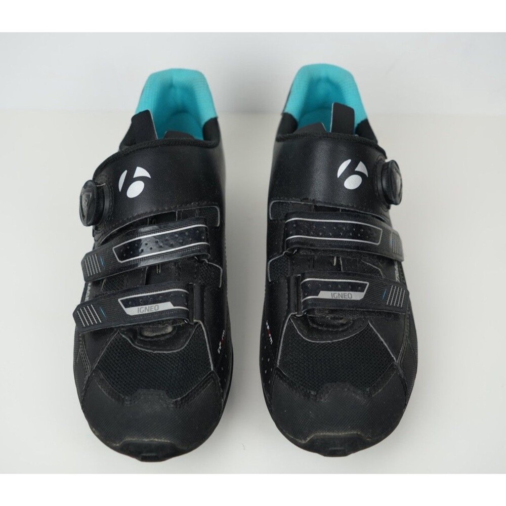 Bontrager MTB Cycling Shoes Black Boa Closure SPD Compatible EU 42 US 10.5